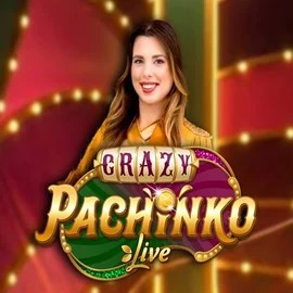 Official Live Casino logo: Crazy Pachinko by Evolution at Donbet Casino