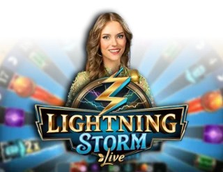 Lightning Storm game by Evolution – logo hosted on Donbet Casino